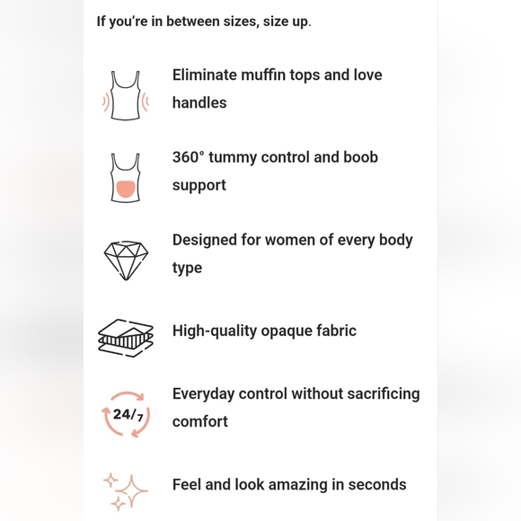 SHAPERMINT | Essentials All Day Every Day scoop neck cami tank BEIGE - Picture 4 of 6